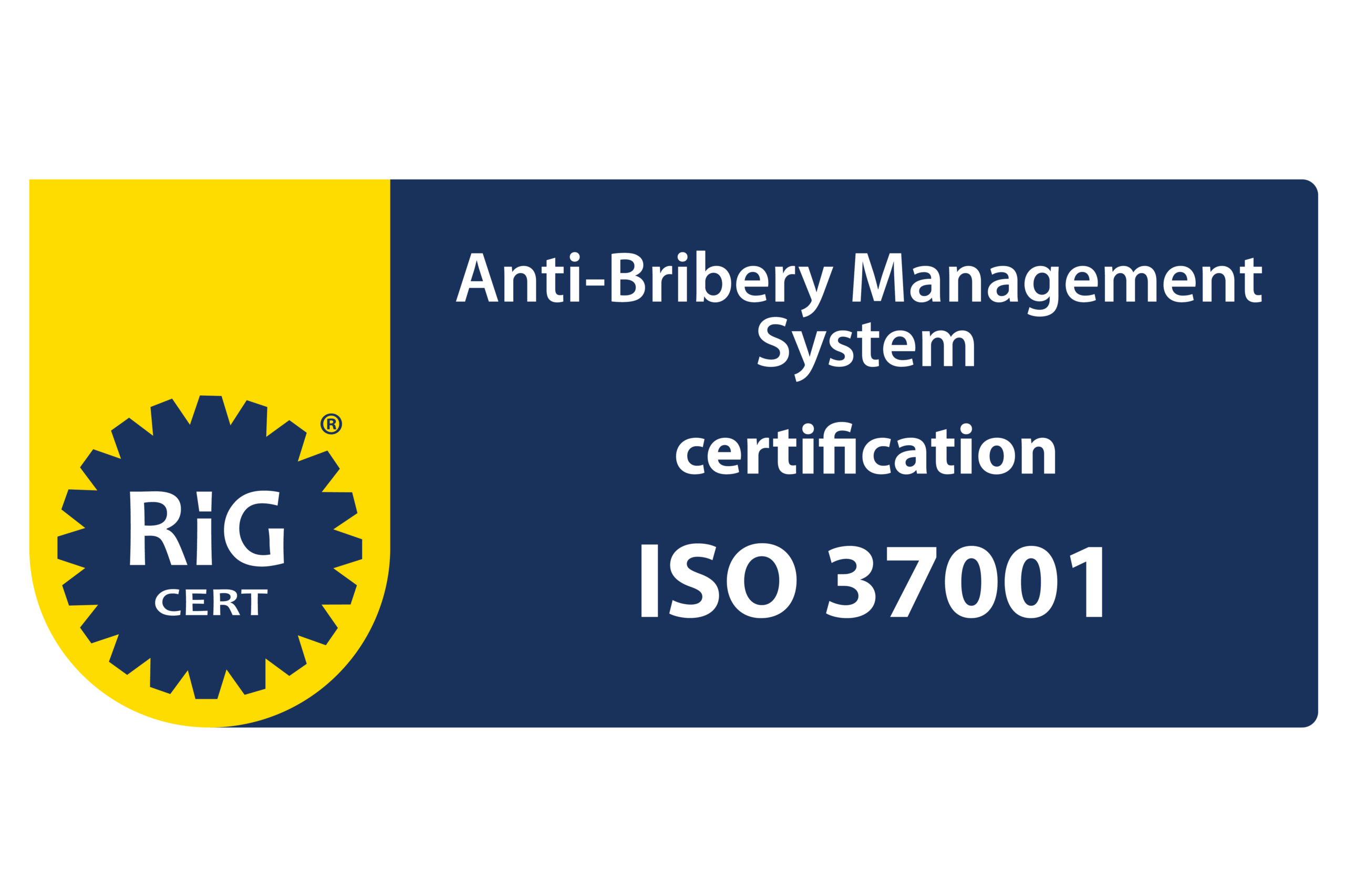 ISO 37001:2025 Anti-Bribery Management System certification logo